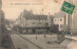 FRANCE - Terrasson - Avenue De La Gare - Carte Postale Ancienne - Other & Unclassified