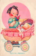 ILLUSTRATEUR - La Grande Sœur Jouant Avec Le Bébé - Colorisé -  Carte Postale Ancienne - Autres & Non Classés
