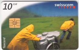 Suisse - 2001 - Télécarte  Swisscom Occupation - Suisse