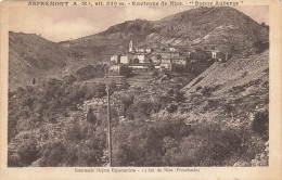 Aspremont * Environs De Nice * Vue Sur Le Village * Bonne Auberge - Autres & Non Classés