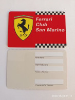 REPUBBLICA DI SAN MARINO - FERRARI CLUB SAN MARINO - Autorennen - F1