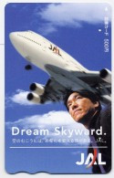 Avion Jet Jal Dream Skyward Carte Card  Karte R341 - Avions