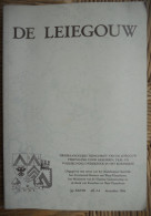 Leiegouw 12.1986 Leie Kortrijk Ieper Meulebeke Gent Tournai Land Van Aalst Adornes Jeruzalem Brugge - Histoire
