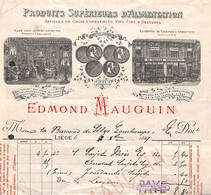 Liège - Produits Supérieurs D'Alimentation Edmond Mauguin 1889 (illustrée) - 1800 – 1899