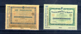 Polynésie Française. Anciennes Actions Au Porteur. 2020 - Unused Stamps