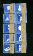 100 Série Pays-Bas 2014 En Bottes NVPH 3140-49  Icônes 1.000 Tembres Cat V. Euro 500,00 * Ikonen - Used Stamps