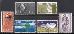 Ireland, Used, 1964, 1965, 1966, Michel 126, 163, 165, 170, 172, 180, Lot - Oblitérés