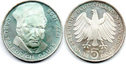 MA 29126 / Allemagne - Deutschland - Germany 5 Mark 1977 J SPL - 5 Marchi