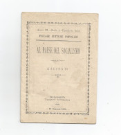 CALTANISSETTA: AL PAESE DEL SOCIALISMO TIP. OMNIBUS 1900 LIBRO MINI PAG. 16 ANNO III SERIE 1 - Essays, Literaturkritik