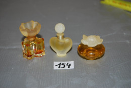 C154 3 Miniatures De Parfum De Collecton - Sin Clasificación