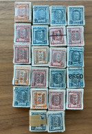 HOUYOUX TYPO 2600 X In Zgn Bottekes / Bottes = 26 X 100 Stuks  , Maw UNCHECKED / NIET NAGEZIEN , Zie Scan !  LOT 6000 - Typos 1922-31 (Houyoux)