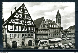 K08260)Ansichtskarte: Schwäbisch Gmünd, Marktplatz - Schwaebisch Gmünd