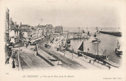 Le Tréport * Vue Sur Le Port , Prise Du Musoir * Tram Tramway - Le Treport