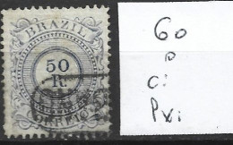 BRESIL 60 Oblitéré Côte 5 € - Used Stamps