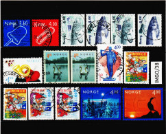 IMGO/38 N O R W E G E N 1999  Gestempeltes LOT  Z Ä H N U N G SIEHE ABBILDUNG - Used Stamps