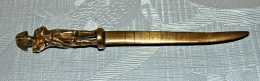 C154 Ancien Ouvre Lettre - Napoléon - Bronze - Briefopener