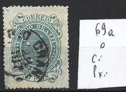 BRESIL 69a Oblitéré Côte 5 € - Used Stamps