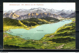 K08865)Ansichtskarte: Attersee, Panorama - Attersee-Orte