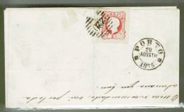 Portugal, 1863, # 16, Fafe-Lisboa - Brieven En Documenten