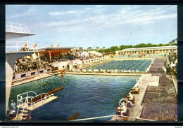 K09592)Ansichtskarte: Peking, Taojanting Swimming Pool - Chine