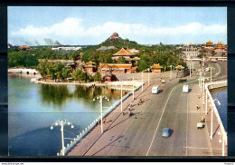 K09594)Ansichtskarte: Peking, Peihai Bridge - Chine