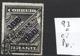 BRESIL 93 Oblitéré Côte 2 € - Used Stamps