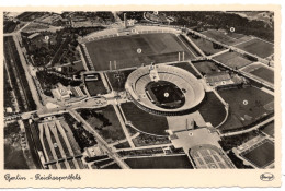 61118 - Deutsches Reich - 1936 - Ans.-Kte. "Reichssportfeld", Ungebraucht - Olympische Spelen