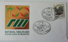 Italia 1976 - Busta Cento Anni Della "Rivista Militare" - Annullo Stato Maggiore Esercito. - Italiaans