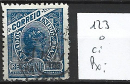 BRESIL 123 Oblitéré Côte 4 € - Used Stamps