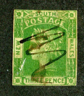 162 BCXX 1856 Scott #34a Used (offers Welcome) - Used Stamps
