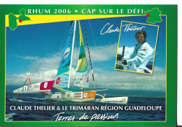 CPSM SUR LA ROUTE DU RHUM 2006 CLAUDE THELIER - Schwimmen