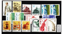 IMGO/23 N O R W E G E N Gestempeltes LOT Aus 1978 Z Ä H N U N G SIEHE ABBILDUNG - Used Stamps