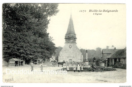 CPA - 76 - BIVILLE LA BAIGNARDE - Pressoir Devant L'Eglise Et Le Monument      ***Editeur : G. Marchand*** - Totes