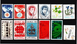 IMGO/22 N O R W E G E N Gestempeltes LOT Aus 1973 Z Ä H N U N G SIEHE ABBILDUNG - Used Stamps