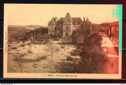 K11033)Ansichtskarte: Saida, Place De L`Hotel-de-Ville - Saida