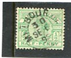 AUSTRALIA/VICTORIA - 1899  1/2d  EMERALD  FINE  USED  SG 356 - Gebraucht