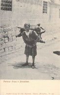 Israel - Porteur D'eau à Jerusalem - Tarazi Et Fils - Animé  - Carte Postale Ancienne - Israel
