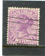 AUSTRALIA/VICTORIA - 1901  2d  LILAC  FINE  USED  SG 387 - Usados