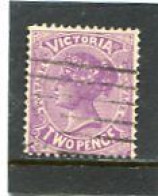 AUSTRALIA/VICTORIA - 1901  2d  LILAC  FINE  USED  SG 387 - Gebraucht