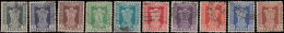 Inde Service 1957/58 - S 14 à 22 -  Colonne D'Asoka - Timbres De Service