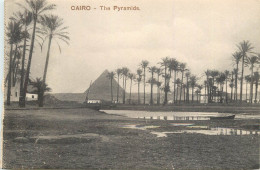 Postcard Egypt Cairo The Pyramids Of Guizeh - Pyramiden