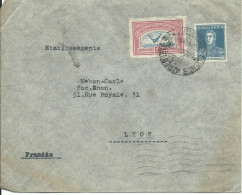 ARGENTINE LETTRE 1P15  BUENOS AIRES POUR LYON ( RHONE )  DE 1937 LETTRE COVER - Covers & Documents