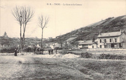 France - Troo - La Gare Et Le Coteau - Animé  -  Carte Postale Ancienne - Autres & Non Classés