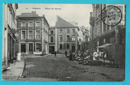 * Chatelet (Hainaut - La Wallonie) * (Phot H. Bertels, Nr 12) Place Du Perron, Timbre, Animée, Café De La Fontaine, TOP - Châtelet