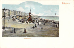 Angleterre - Brighton - The Aquarium - Colorisé - Animé - Horloge -  Carte Postale Ancienne - Brighton