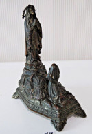 C158 Souvenir Musical De LOURDES - Apparition AVE MARIA - Très Ancien - Objet Religieux - Dévotion - Arte Religioso