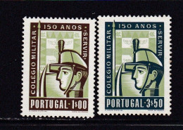 PORTUGAL - 1954 - YVERT 811/812 - 150º Aniversario Escuela Militar - MNH - Neufs