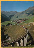 SEDRUN Viadukt Furka-Oberalp-Bahn - Tujetsch