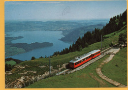 RIGI Blick Auf Den Zugersee Vitznau-Rigi-Bahn Bei Rigi-Staffel - Schwytz