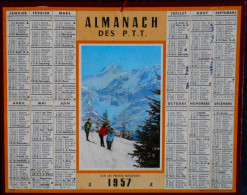 ALMANACH DES P.T.T. - 1957. - Groot Formaat: 1941-60